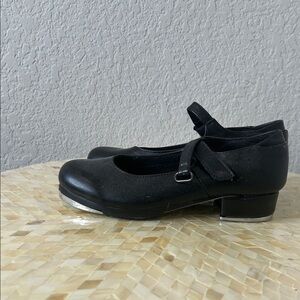 Classic Black Kids Tap Shoes